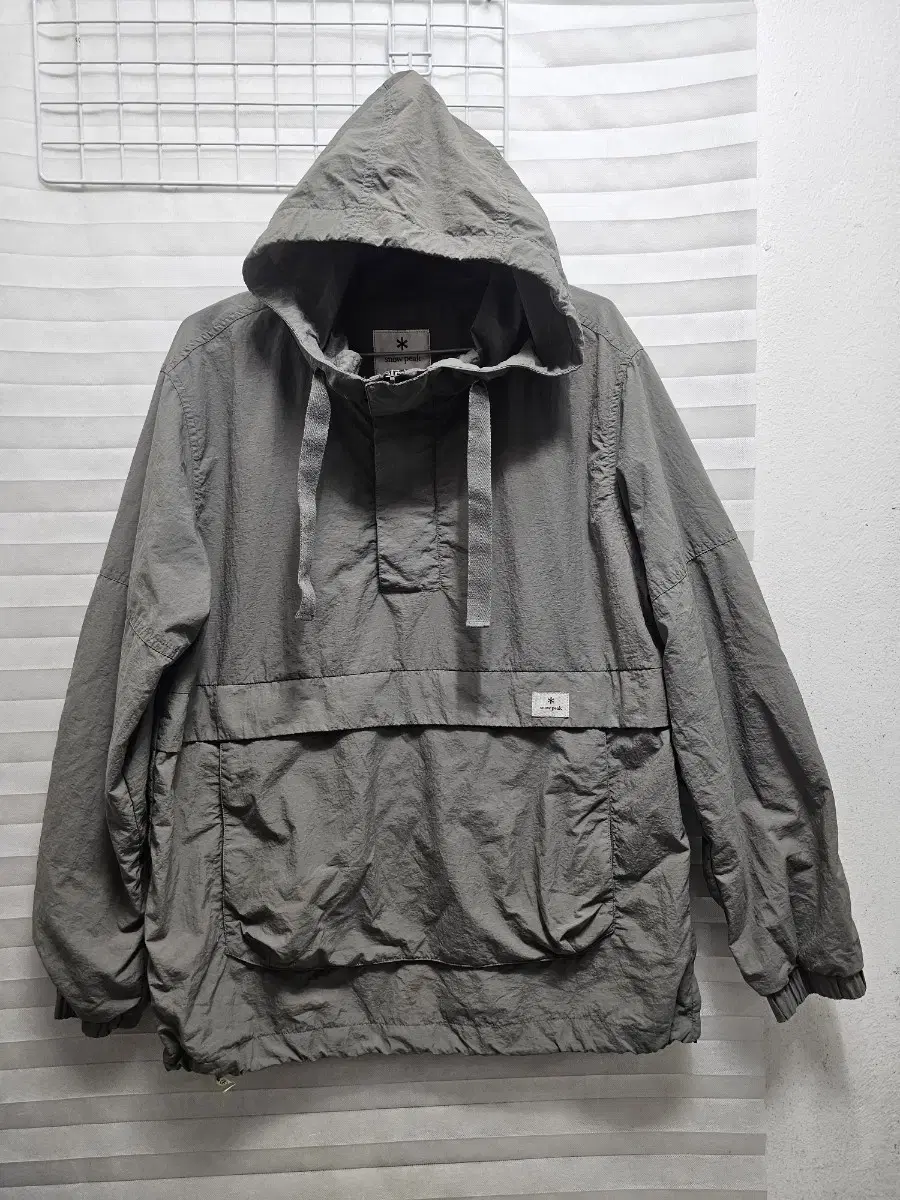 snow peak ウィンドブレーカー グレー S snow peak ナイロンジャケット Snow Peak / Ultra Lightweight